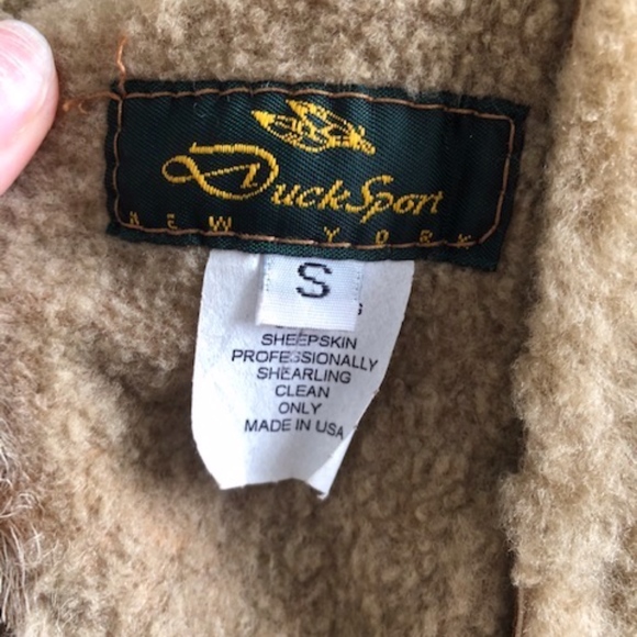 Genuine Shearling Vest - Tan - Picture 3 of 4